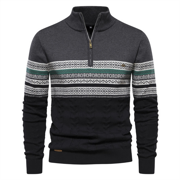 Alpina Quarter Zip Sweater