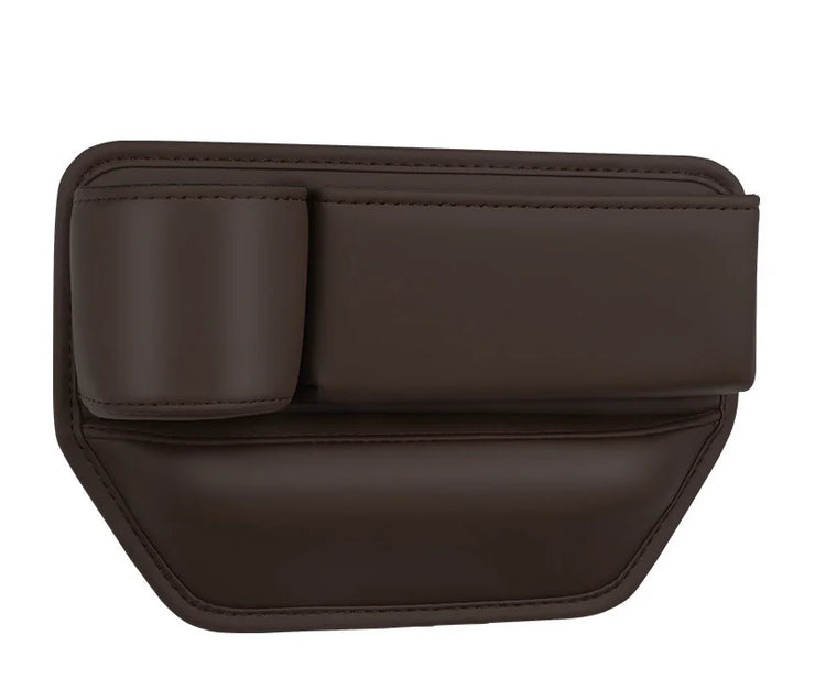 PU leather car seat organizer