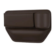 PU leather car seat organizer