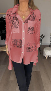 Mila | Blouse met print