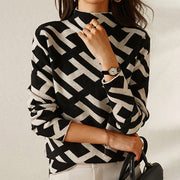 Lissie™ - Brilliant geometric sweater