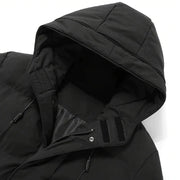 Men's Quilted Parka Winter Jacket