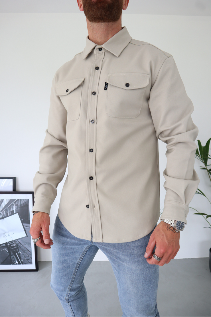 Capris OVERSHIRT - Light Stone