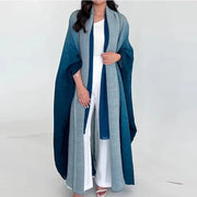 Sanzha - Cozy Jacket Scarf dress