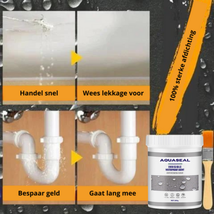 AquaSeal - Waterproof Glue Fixes Leaks in Seconds!