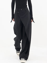 Asymmetrische Baggy Pantalon