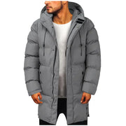 Men's Quilted Parka Winter Jacket