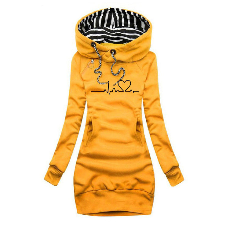 LUNA™ | 2024 - WARM EN STIJLVOL HOODIE JURK