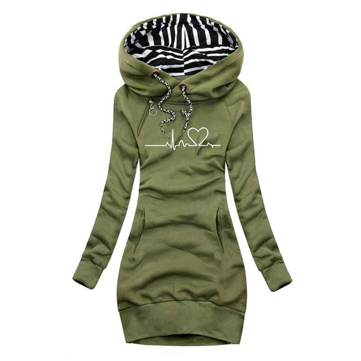 LUNA™ | 2024 - WARM EN STIJLVOL HOODIE JURK