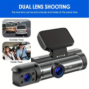 Vantrue™ - 170° Groothoek Dashcam Met 1080p Dubbele Lens