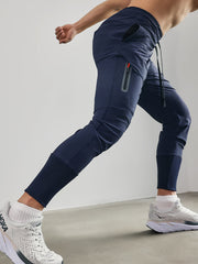 Max- HEREN STAY COOL HOGE RIB CARGO JOGGER ATHLETIC BROEK