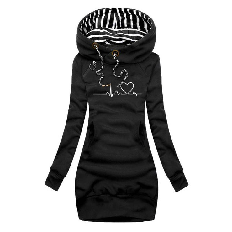 LUNA™ | 2024 - WARM EN STIJLVOL HOODIE JURK