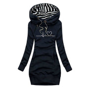 LUNA™ | 2024 - WARM EN STIJLVOL HOODIE JURK