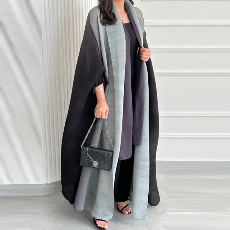 Sanzha - Cozy Jacket Scarf dress