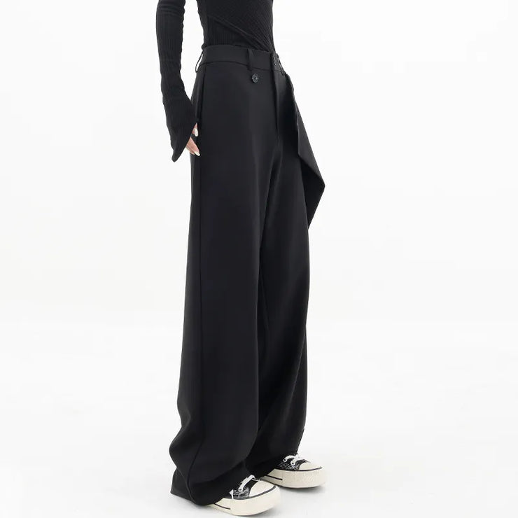 Asymmetrische Baggy Pantalon