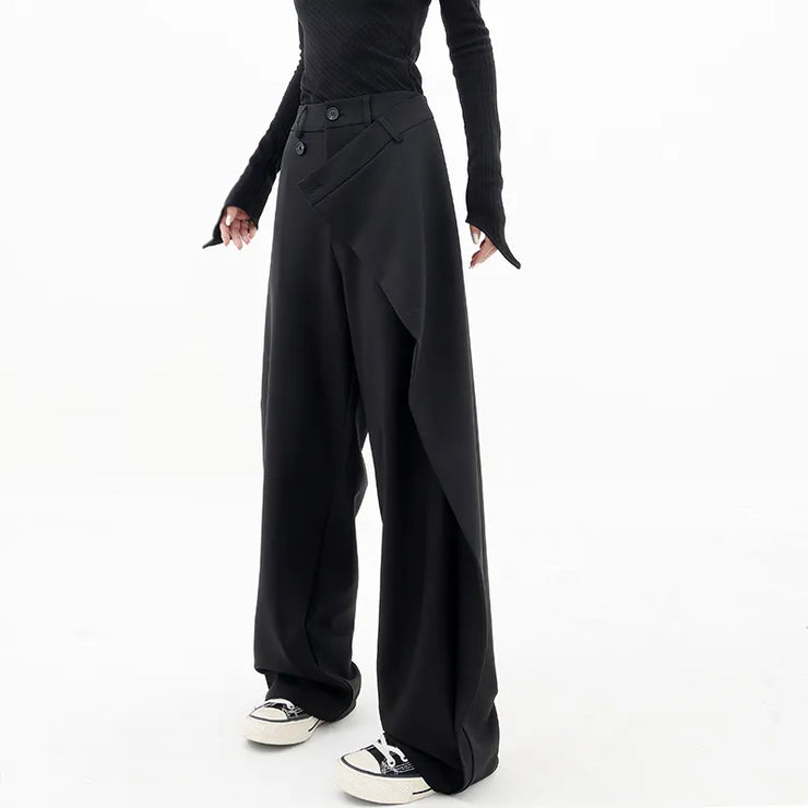 Asymmetrische Baggy Pantalon