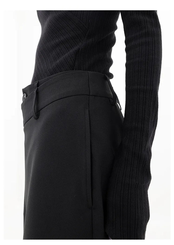 Asymmetrische Baggy Pantalon