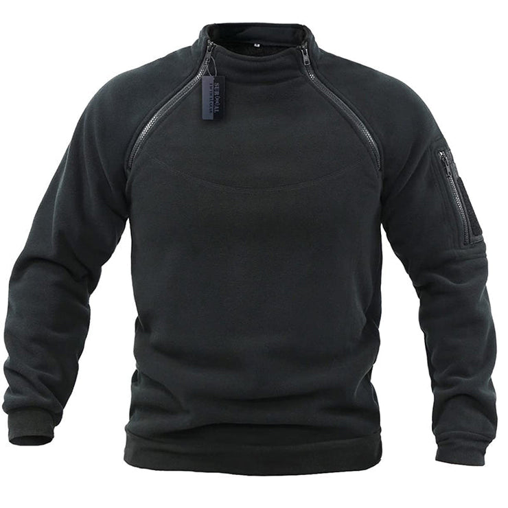 Militaire fleece trui