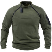 Militaire fleece trui