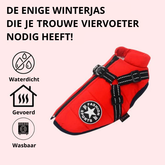 Waterdichte Honden Winterjas