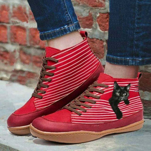 Cat Walk | Leuke sneakers met katten print