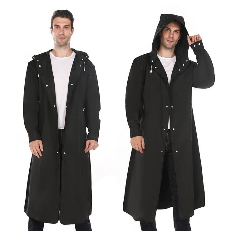 Onthul comfort in de regen met deze unisex regenjas