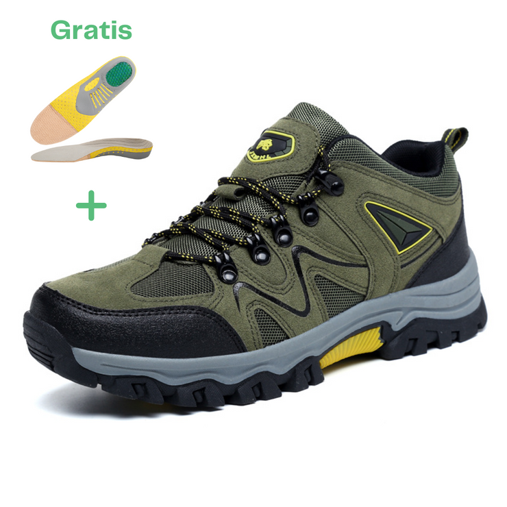 Ergonomische outdoor- en wandelschoen, waterdicht + gratis inlegzolen