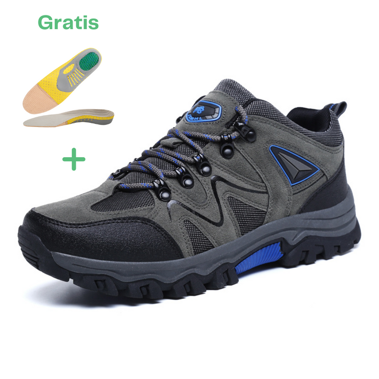 Ergonomische outdoor- en wandelschoen, waterdicht + gratis inlegzolen