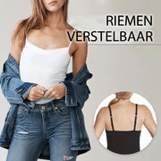 Gewatteerde Tank Top met ingebouwde bh