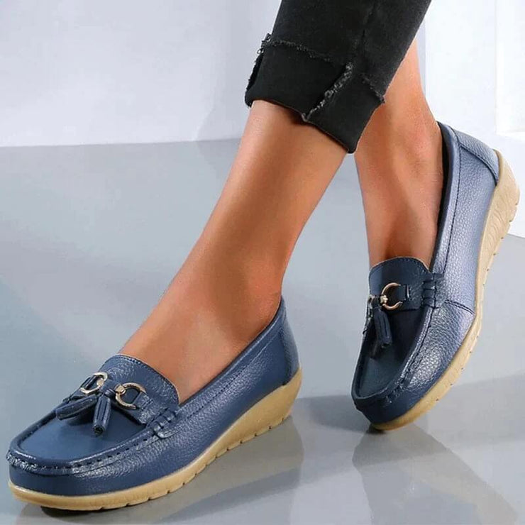 Orthopedic Leather Loafers