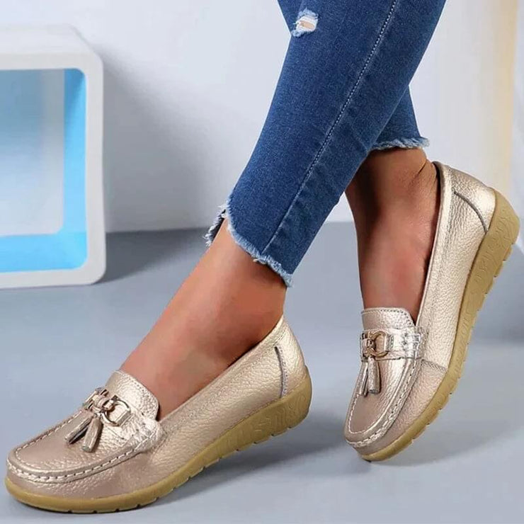 Orthopedic Leather Loafers