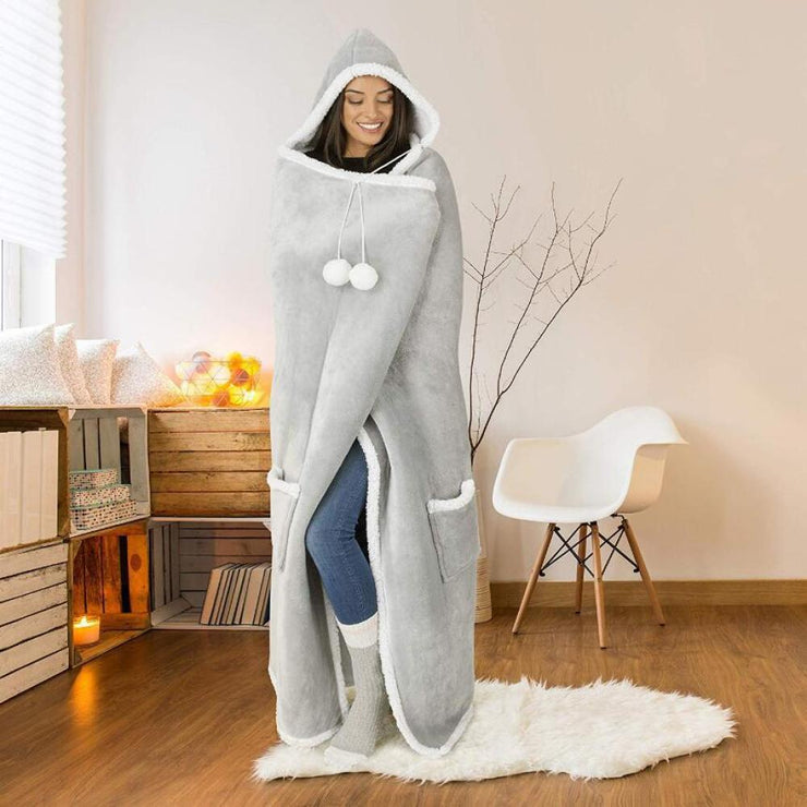 Het perfecte 🎁 Giant Cozy Blanket - Hou de ❄️ buiten en bespaar in je portemonnee!