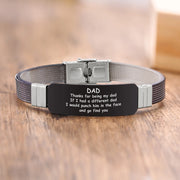 Gepersonaliseerde roestvrijstalen armband: een betekenisvol cadeau voor papa