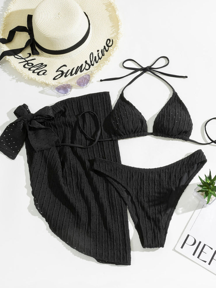 Driedelig Bikini Strand Set - 50% KORTING