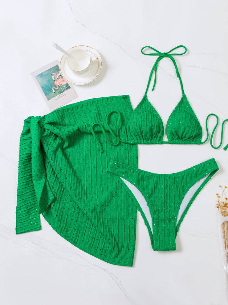 Driedelig Bikini Strand Set - 50% KORTING