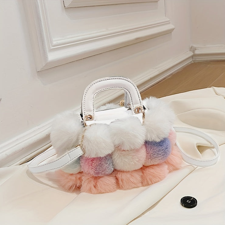 Mini Cute Fluffy tas