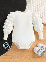 Baby Puff Sleeve Romper