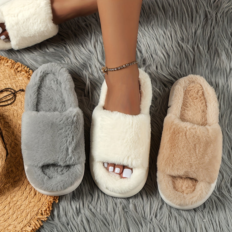 Fluffy House Slippers