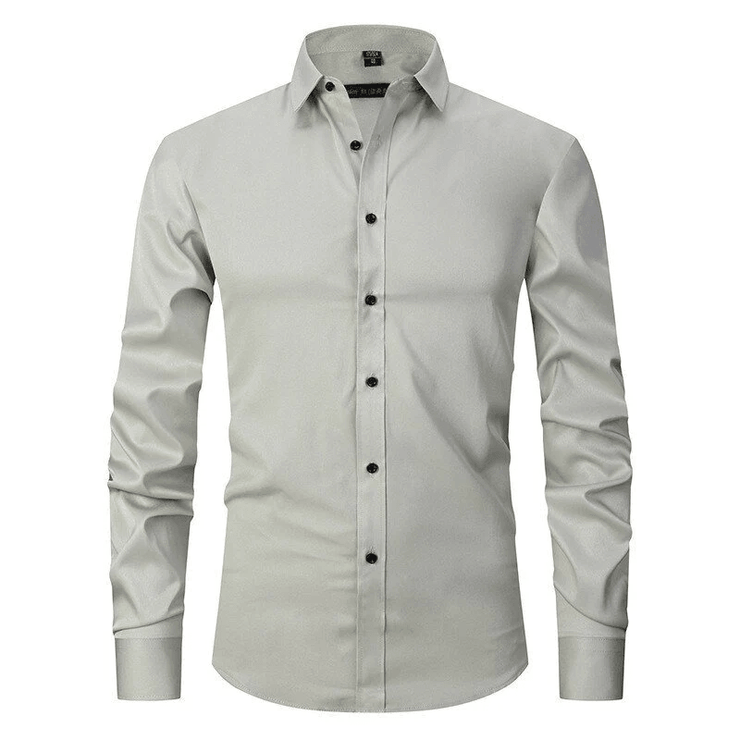 Verover je dag met ons kreukvrije Elegante Poloshirt met lange mouwen