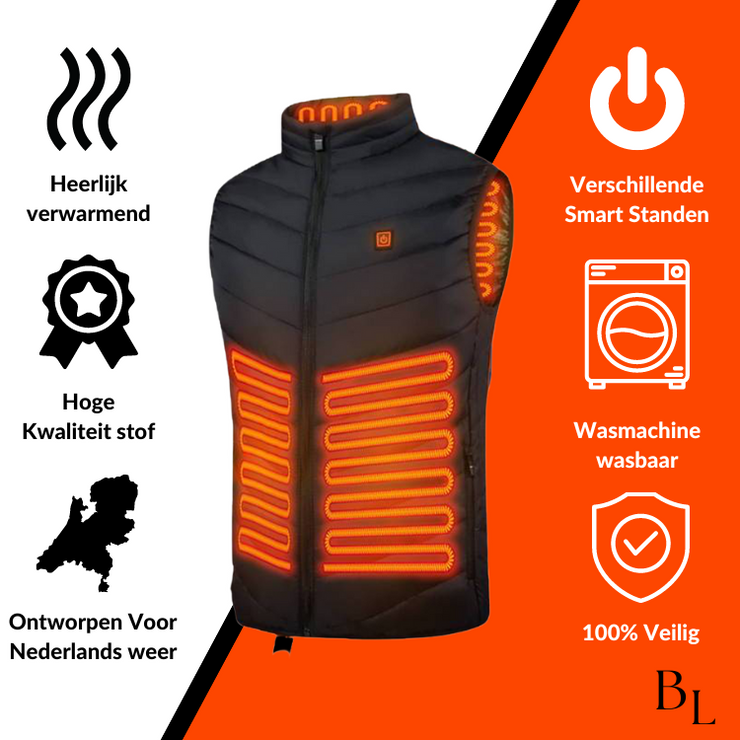 Thermal Heating Vest | jas met verbazingwekkende temperatuur